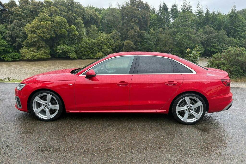 Audi A4 2.0 Tfsi 35 S Line Saloon Red #6