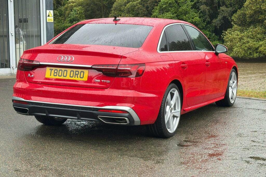 Audi A4 2.0 Tfsi 35 S Line Saloon Red #3