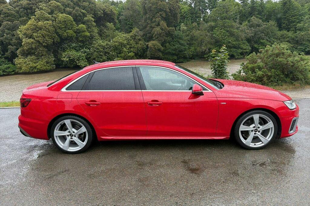 Audi A4 2.0 Tfsi 35 S Line Saloon Red #2