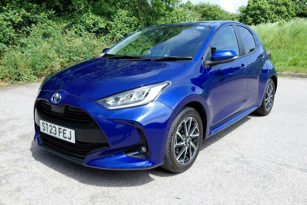 Toyota Yaris 1.5 Vvt H Design Hatchback Hybrid E Cvt Blue #3