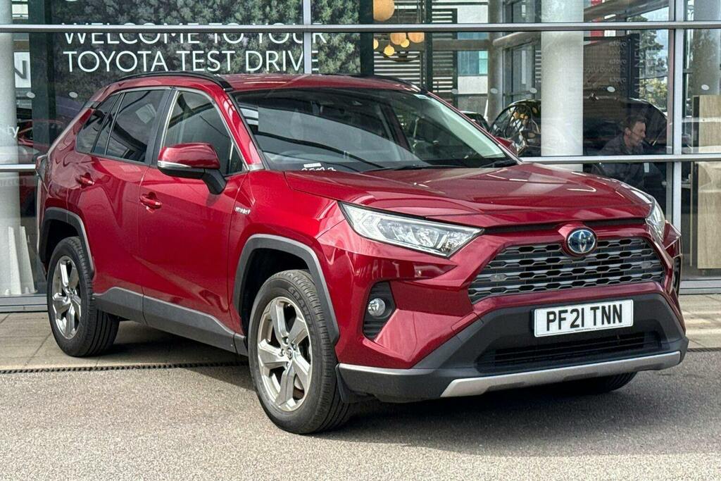 Toyota Rav 4 2.5 Vvt H Design Suv Hybrid Cvt Red