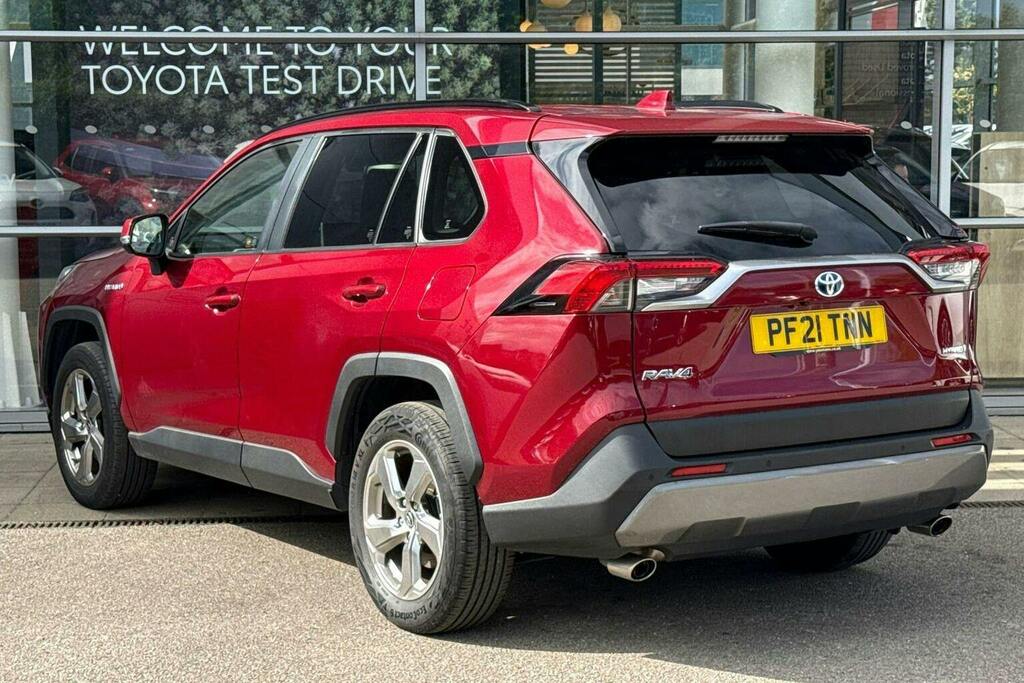 Toyota Rav 4 2.5 Vvt H Design Suv Hybrid Cvt Red #4