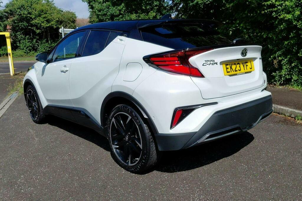 Toyota C-Hr 1.8 Vvt H Gr Sport Suv Hybrid Cvt White #4