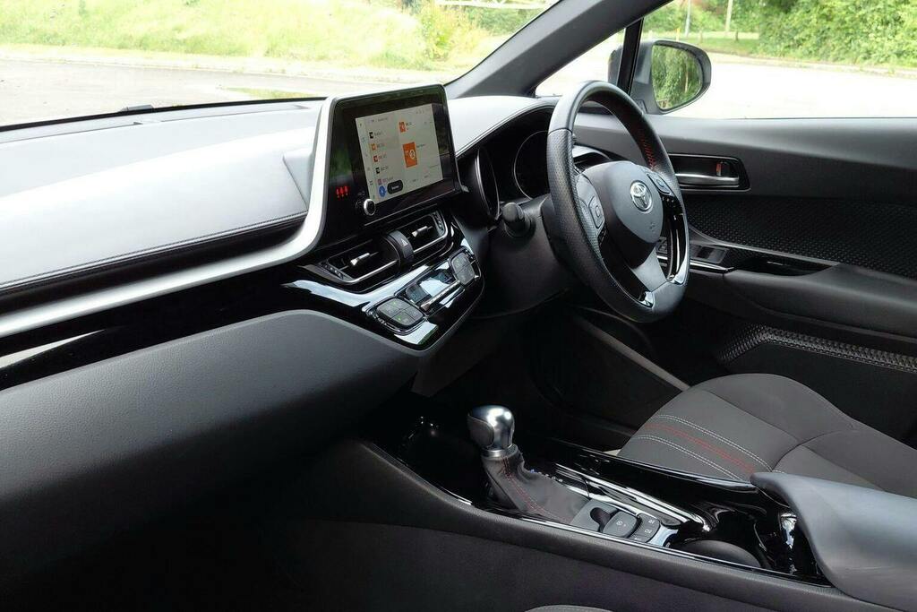 Toyota C-Hr 1.8 Vvt H Gr Sport Suv Hybrid Cvt White #5