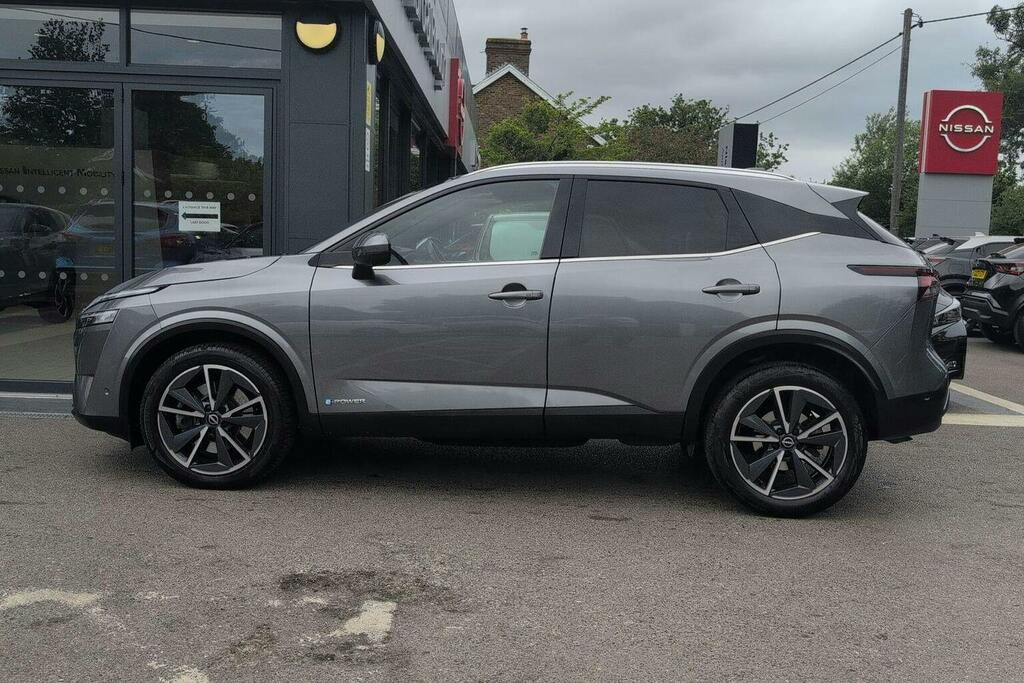 Nissan Qashqai 1.5 H E Power Tekna Suv Hybrid DA23BXW Grey #6