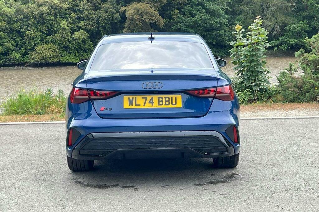 Audi A3 2.0 Tdi 35 Black Edition Saloon S Troni WL74BBU Blue #4