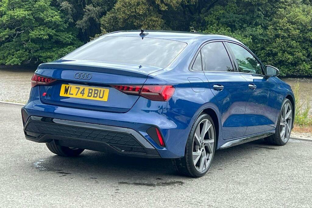 Audi A3 2.0 Tdi 35 Black Edition Saloon S Troni WL74BBU Blue #3