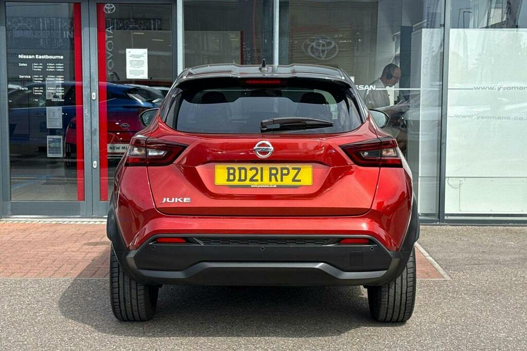 Nissan Juke 1.0 Dig T Tekna Suv Dct BD21RPZ Red #4
