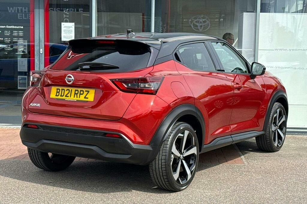 Nissan Juke 1.0 Dig T Tekna Suv Dct BD21RPZ Red #3