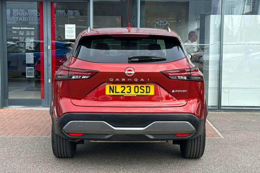 Nissan Qashqai 1.5 H E Power Tekna Suv Hybrid NL23OSD Red #4