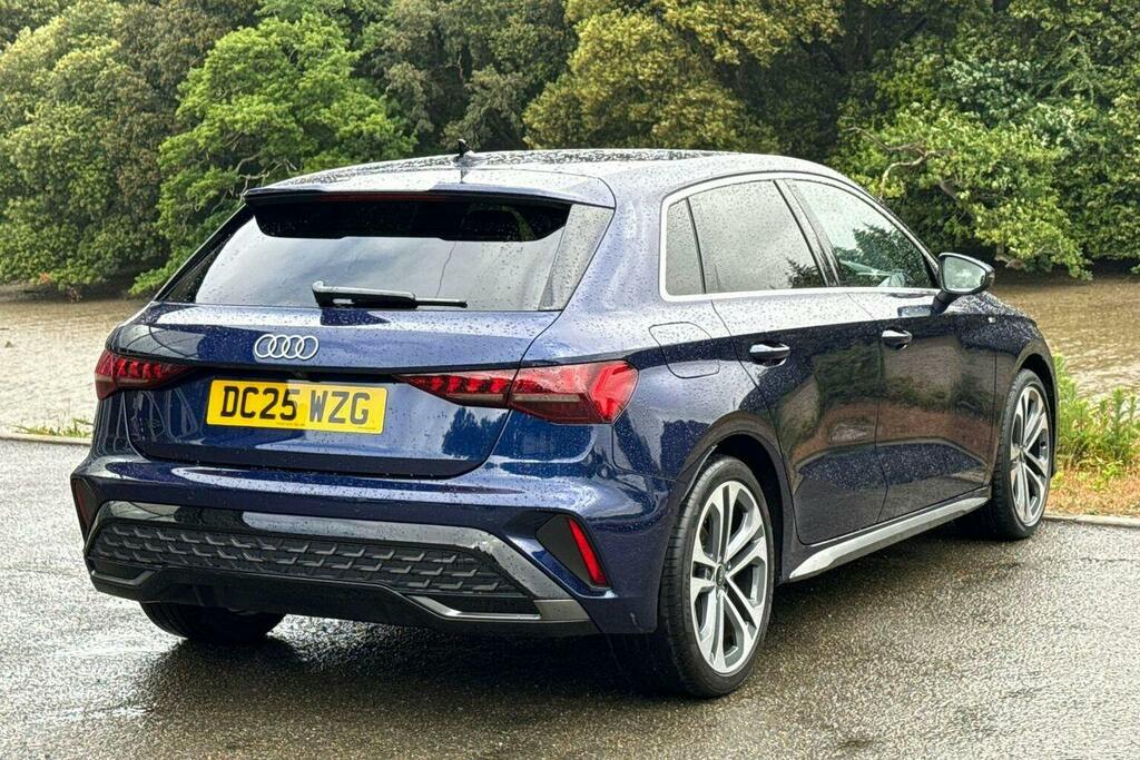 Audi A3 1.5 Tfsi S Line Sportback S Tronic DC25WZG Blue #3