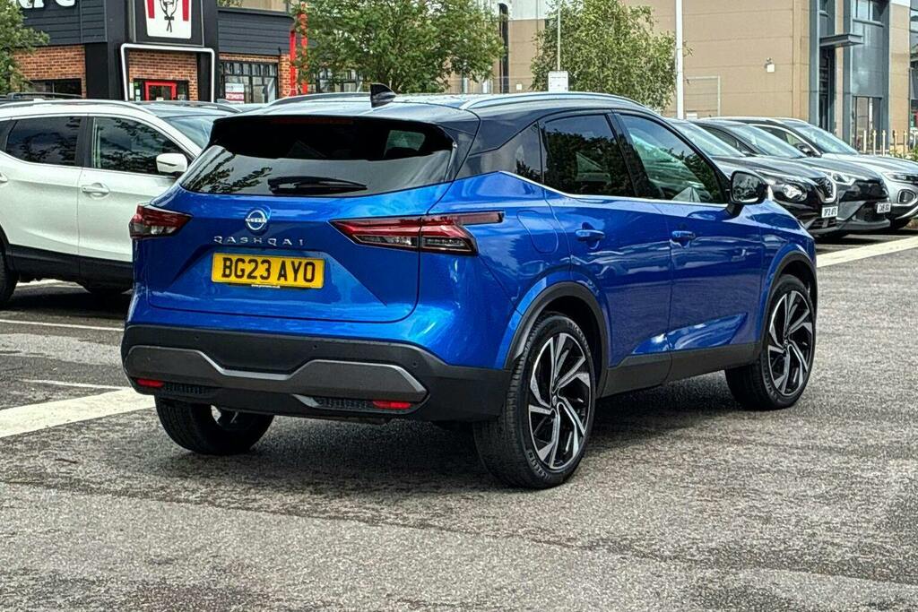 Nissan Qashqai 1.3 Dig T Mhev Tekna Plus Suv Hybrid Ma BG23AYO Blue #3