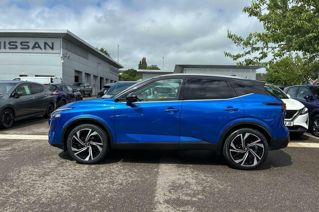 Nissan Qashqai 1.3 Dig T Mhev Tekna Plus Suv Hybrid Ma BG23AYO Blue #6