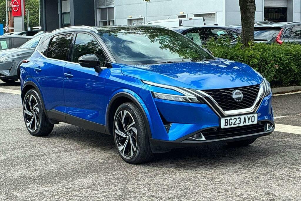Nissan Qashqai 1.3 Dig T Mhev Tekna Plus Suv Hybrid Ma Blue