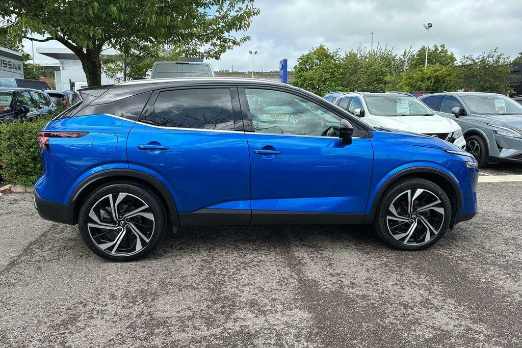 Nissan Qashqai 1.3 Dig T Mhev Tekna Plus Suv Hybrid Ma BG23AYO Blue #2