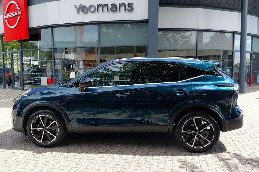 Nissan Qashqai 1.3 Dig T Mhev Tekna Suv Hybrid HK75OOY Green #6