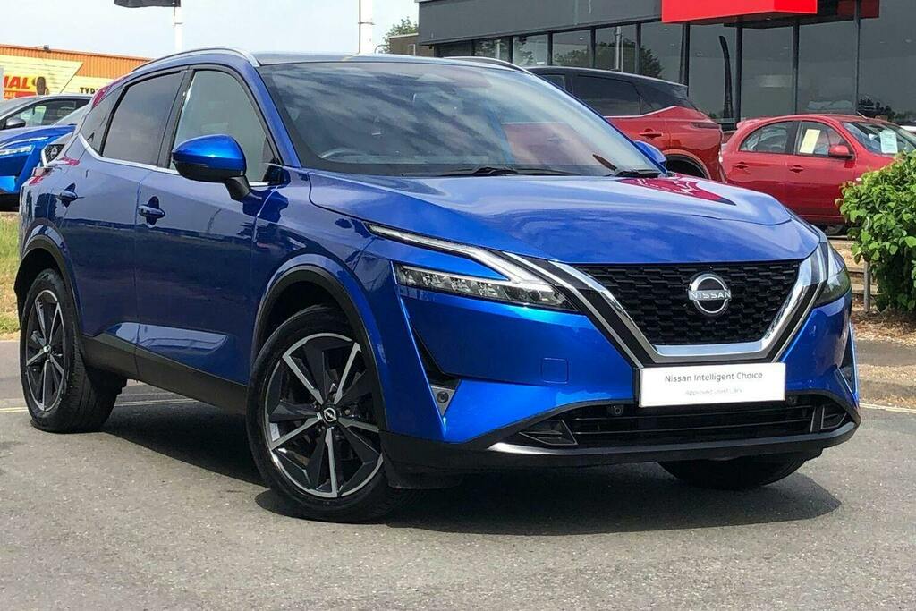Nissan Qashqai 1.3 Dig T Mhev Tekna Suv Hybrid Blue