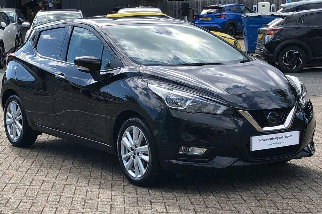 Nissan Micra 1.0 Ig Acenta Hatchback Black