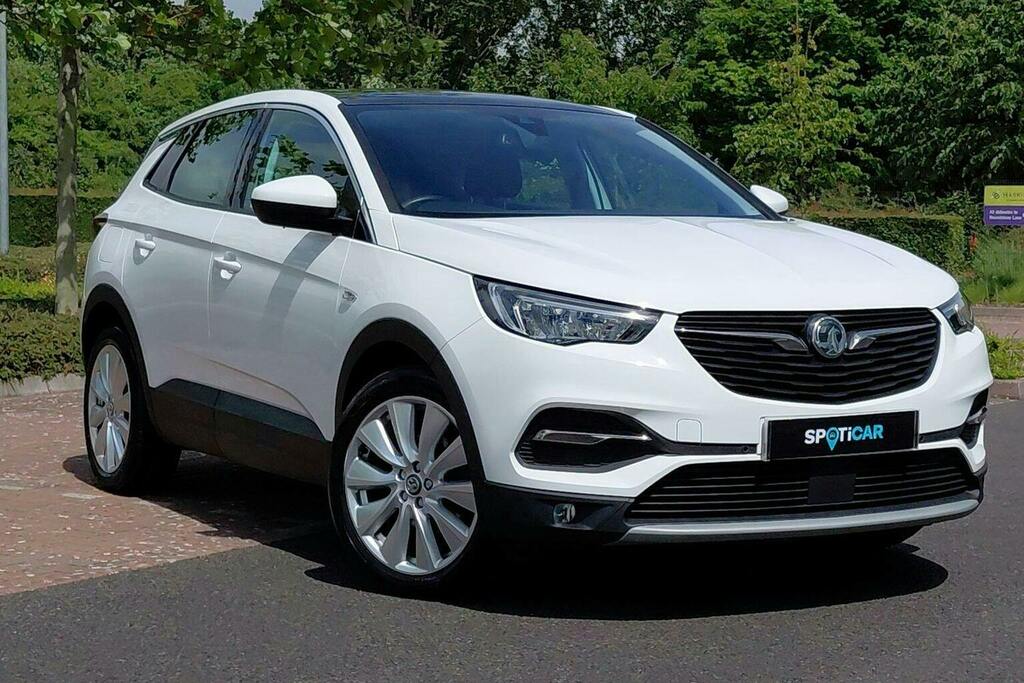Vauxhall Grandland X 1.2 Turbo Elite Nav Suv 8Spd White