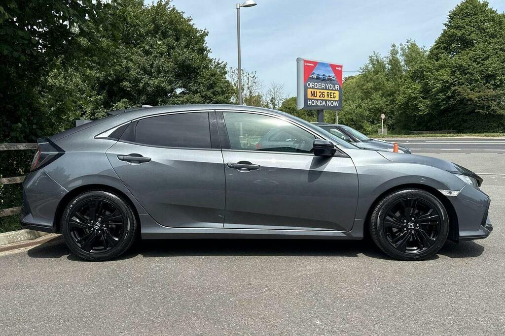 Honda Civic 1.6 I Dtec Sr Hatchback Grey #2