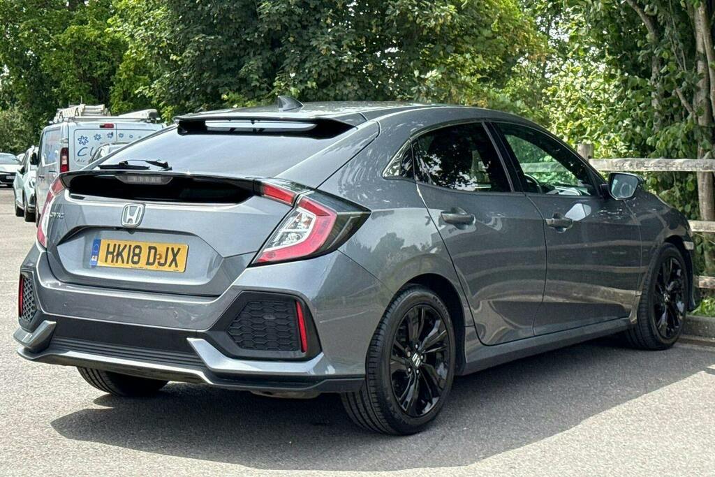 Honda Civic 1.6 I Dtec Sr Hatchback Grey #3