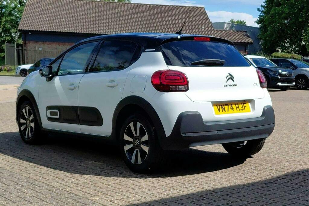 Citroen C3 1.2 Puretech Plus Hatchback VN74HJF White #5