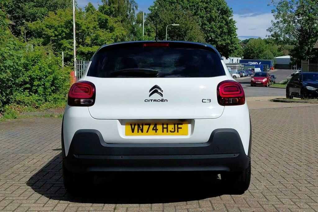 Citroen C3 1.2 Puretech Plus Hatchback VN74HJF White #4