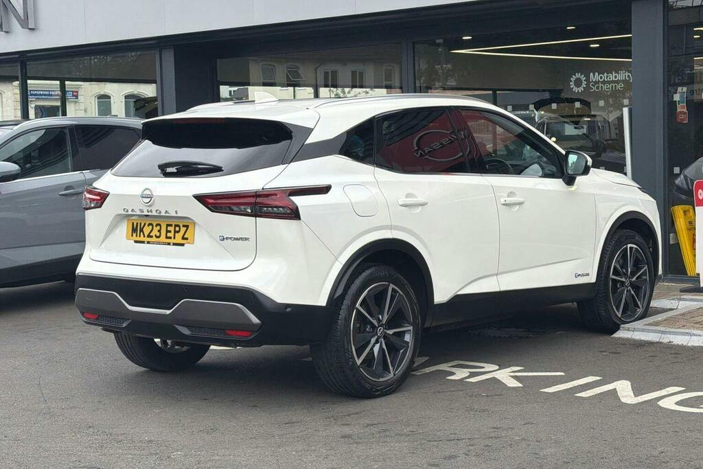 Nissan Qashqai 1.5 H E Power Tekna Suv Hybrid MK23EPZ White #3