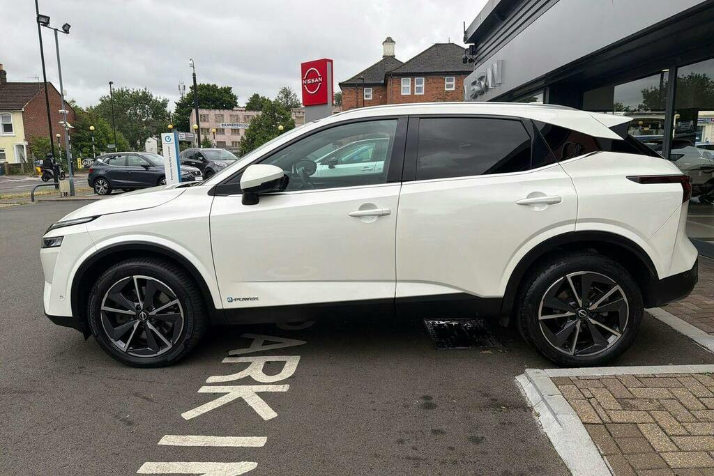 Nissan Qashqai 1.5 H E Power Tekna Suv Hybrid MK23EPZ White #6