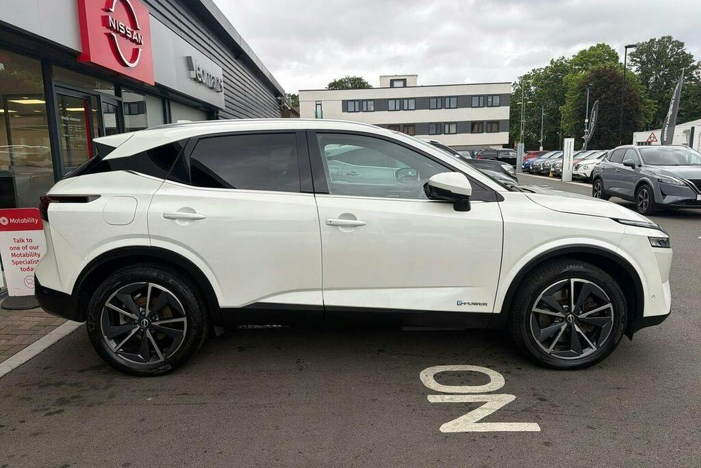 Nissan Qashqai 1.5 H E Power Tekna Suv Hybrid MK23EPZ White #2