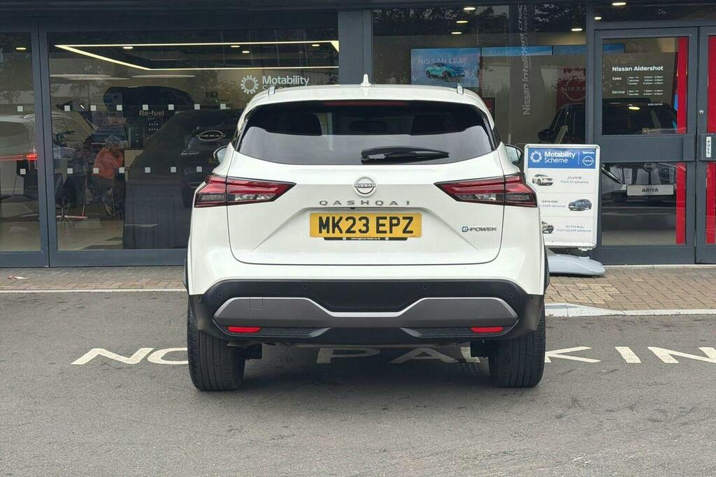 Nissan Qashqai 1.5 H E Power Tekna Suv Hybrid MK23EPZ White #4