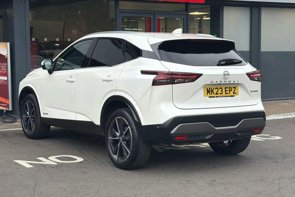 Nissan Qashqai 1.5 H E Power Tekna Suv Hybrid MK23EPZ White #5