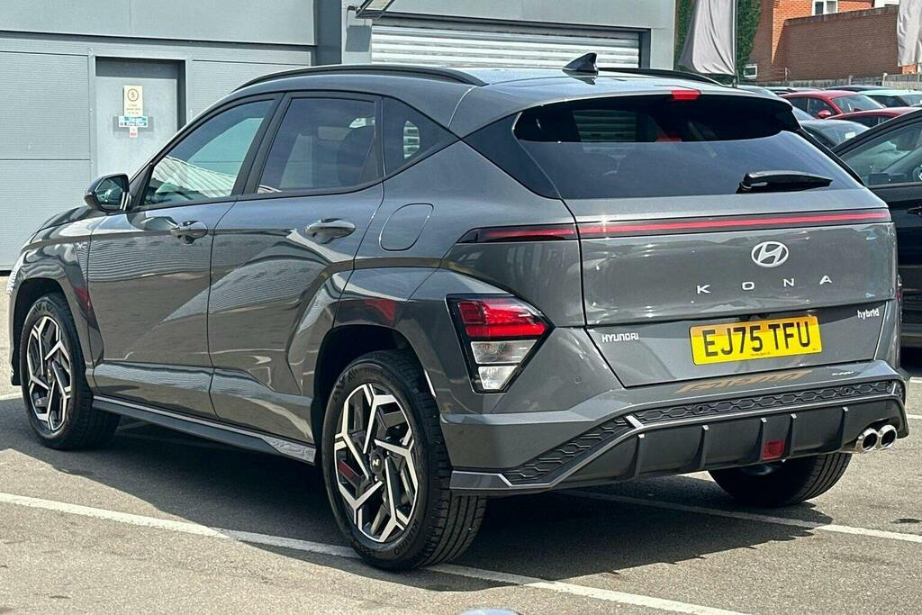 Hyundai Kona 1.6 H Gdi N Line Suv Hybrid Dct EJ75TFU Grey #5