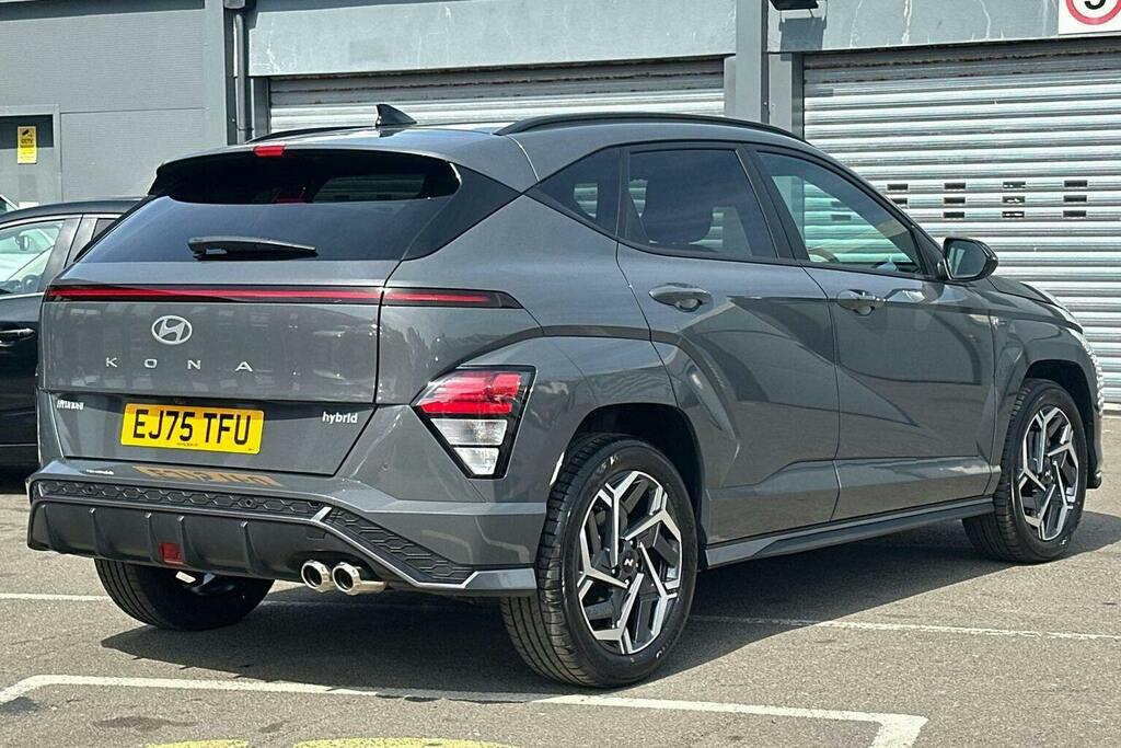 Hyundai Kona 1.6 H Gdi N Line Suv Hybrid Dct EJ75TFU Grey #3