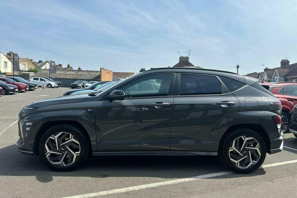 Hyundai Kona 1.6 H Gdi N Line Suv Hybrid Dct EJ75TFU Grey #6