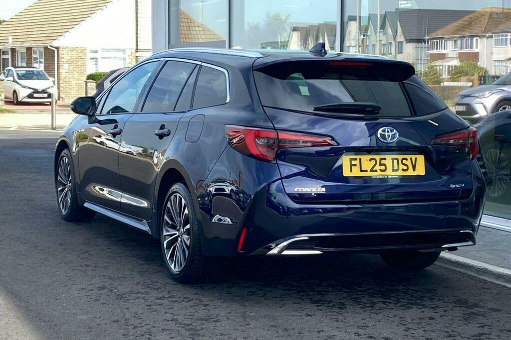Toyota Corolla 1.8 Vvt H Design Touring Sports Hybrid Blue #4