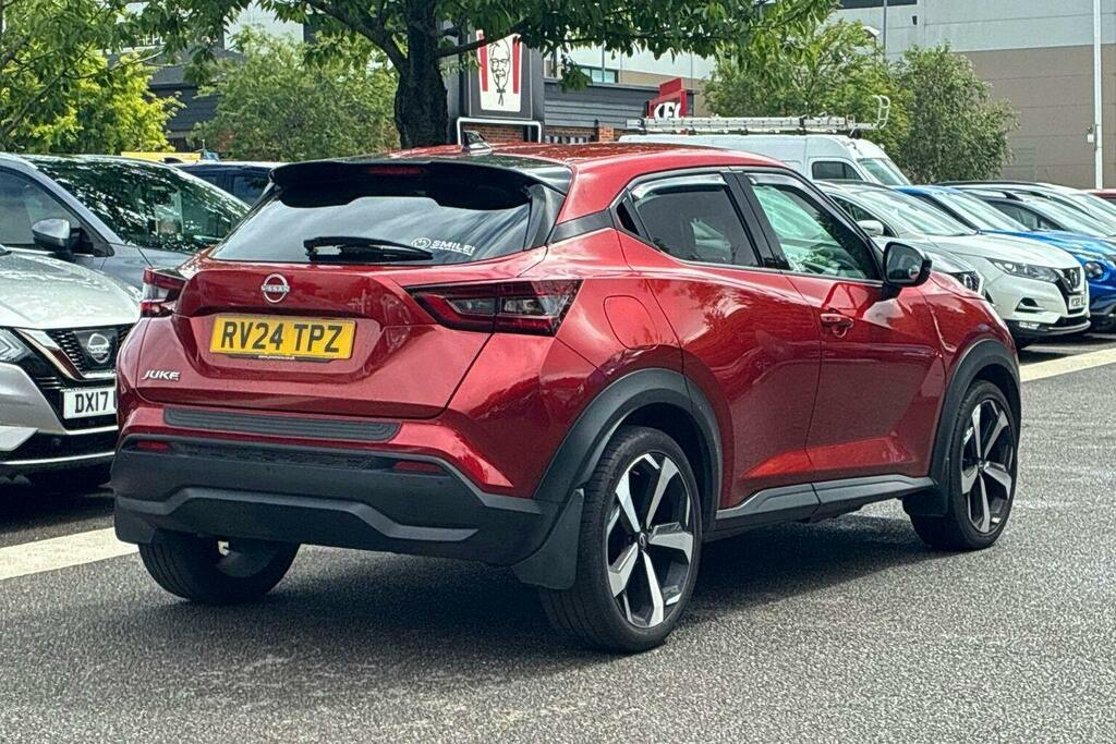 Nissan Juke 1.0 Dig T Tekna Suv RV24TPZ Red #3