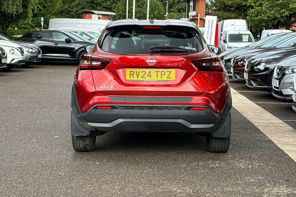 Nissan Juke 1.0 Dig T Tekna Suv RV24TPZ Red #4