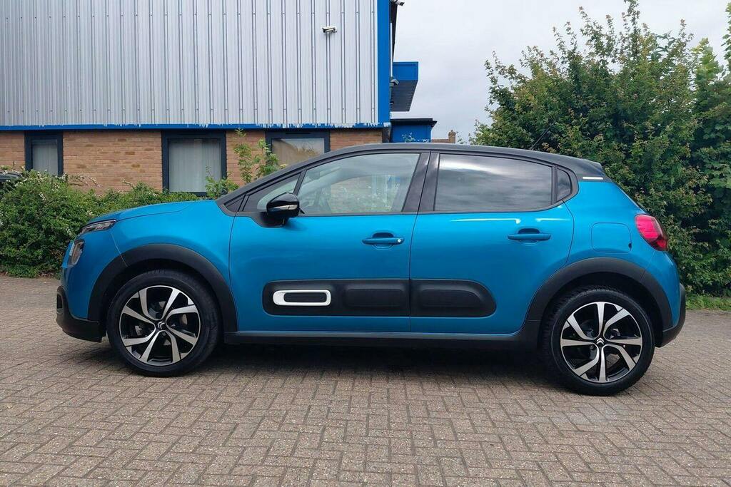 Citroen C3 1.2 Puretech Shine Plus Hatchback Eat6 CYZ3461 Blue #6