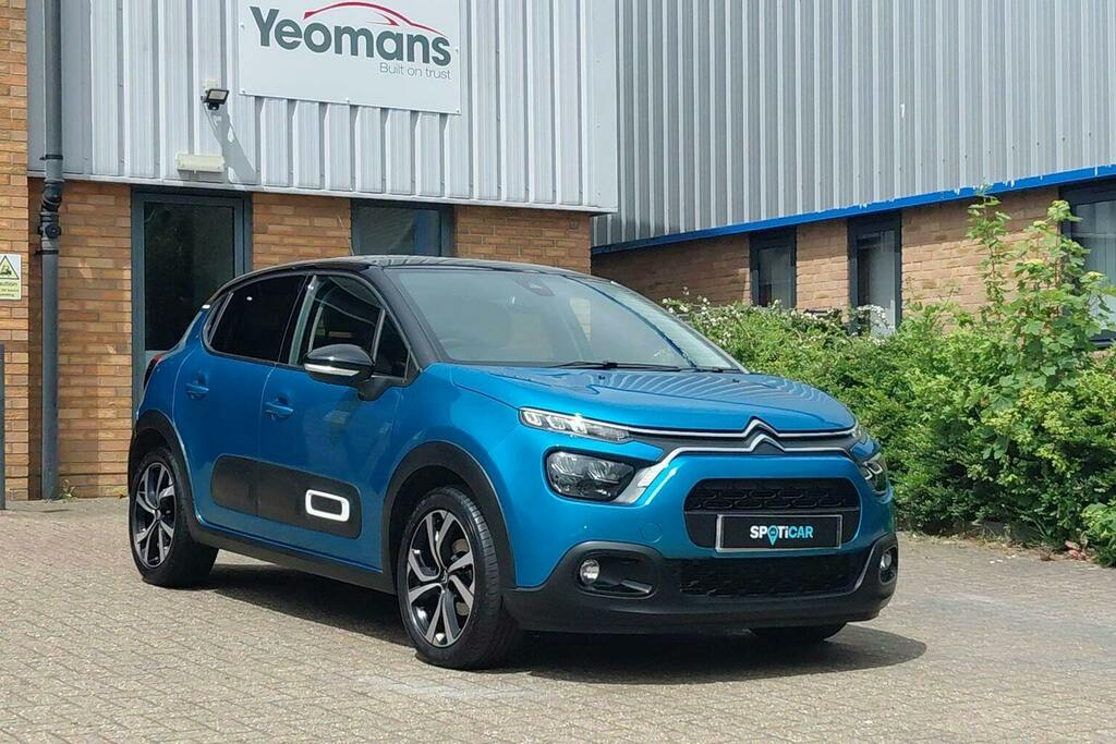 Citroen C3 1.2 Puretech Shine Plus Hatchback Eat6 Blue