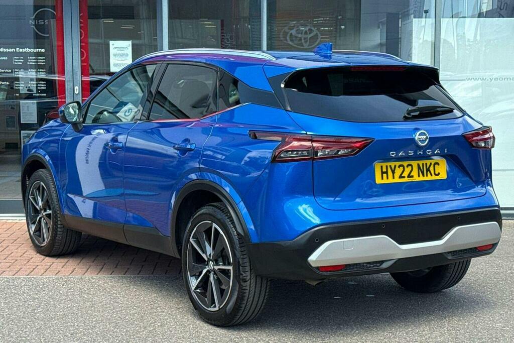 Nissan Qashqai 1.3 Dig T Mhev Tekna Suv Hybrid Xtron HY22NKC Blue #5