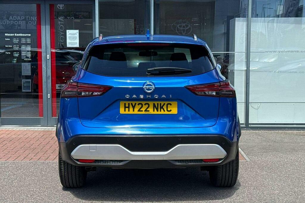 Nissan Qashqai 1.3 Dig T Mhev Tekna Suv Hybrid Xtron HY22NKC Blue #4