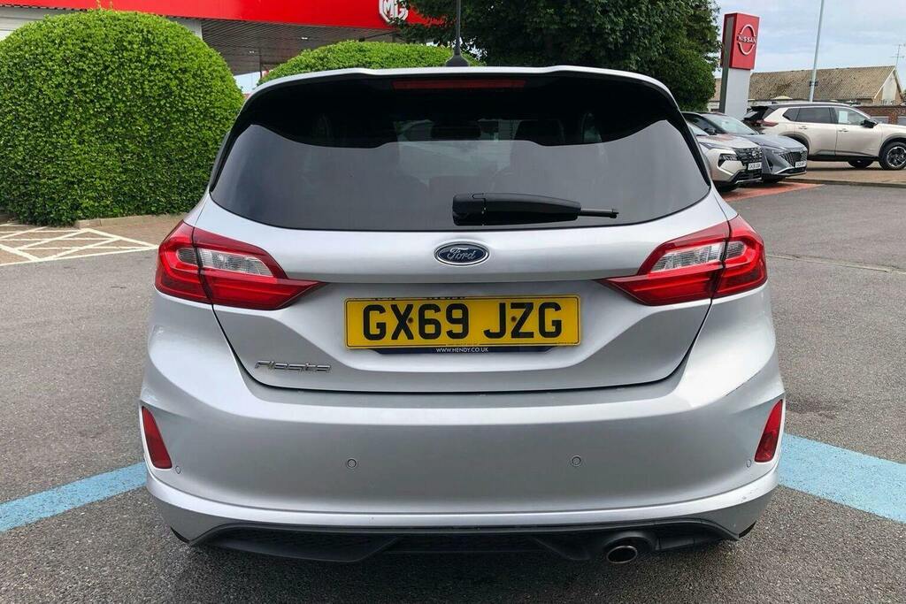 Ford Fiesta 1.0T Ecoboost St Line X Edition Hatchback Petr GX69JZG Silver #4