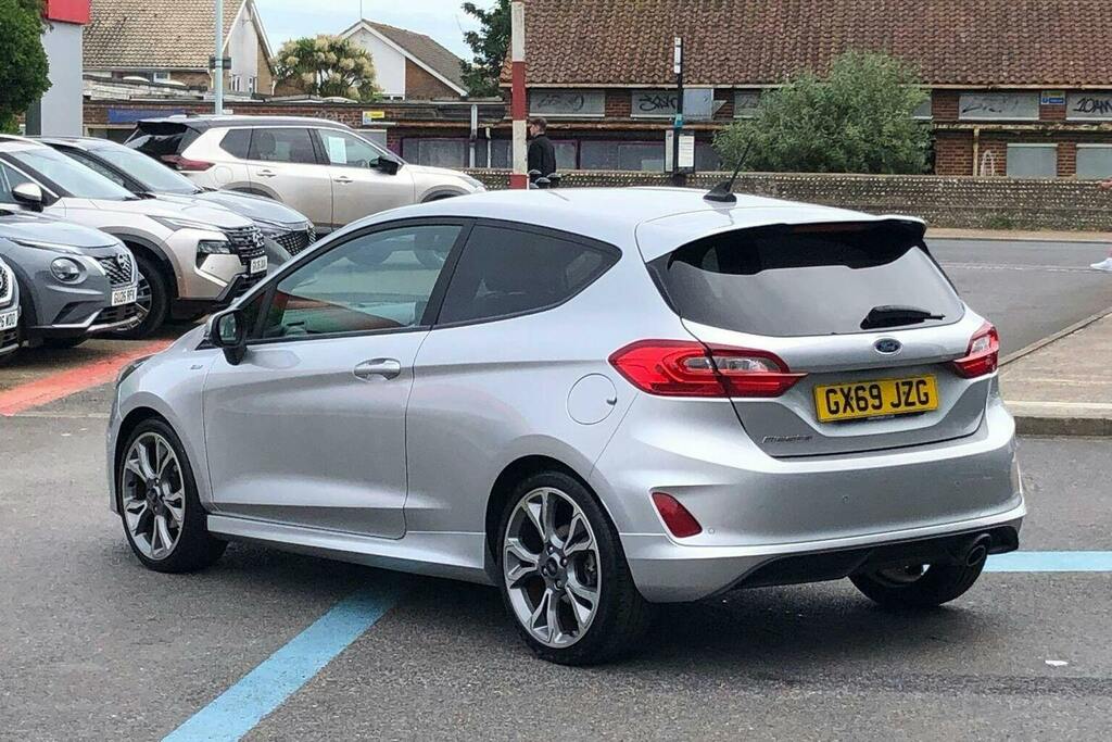Ford Fiesta 1.0T Ecoboost St Line X Edition Hatchback Petr GX69JZG Silver #5