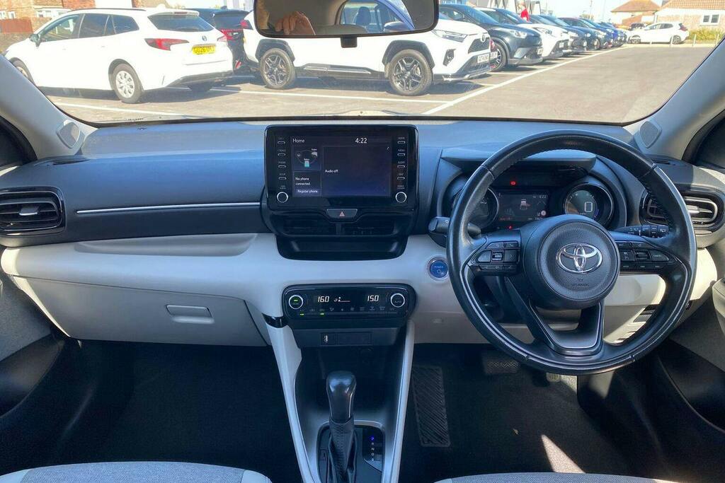 Toyota Yaris 1.5 Vvt H Excel Hatchback Hybrid E Cvt GU70NRN Brown #6
