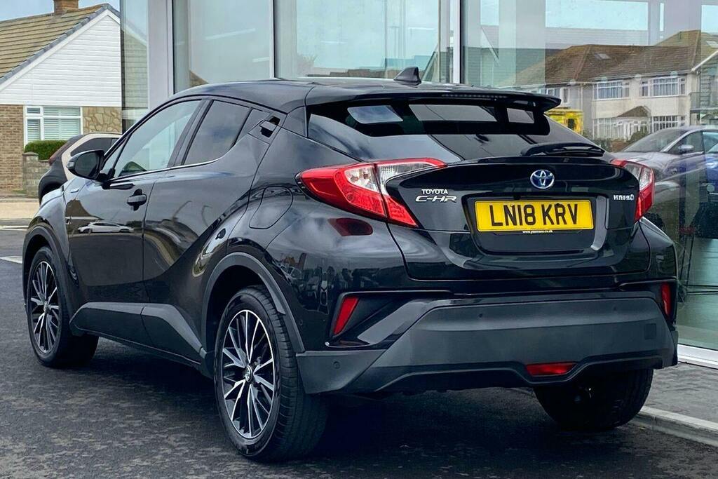 Toyota C-Hr 1.8 Vvt H Excel Suv Hybrid Cvt Black #4