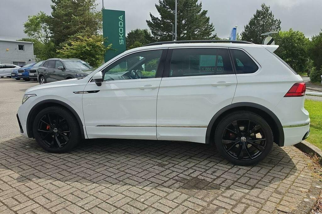 Volkswagen Tiguan 1.5 Tsi R-line Suv Dsg FP21MDJ White #6