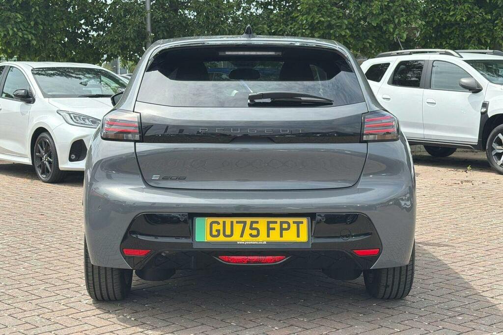 Peugeot e-208 50Kwh Allure Hatchback Grey #4