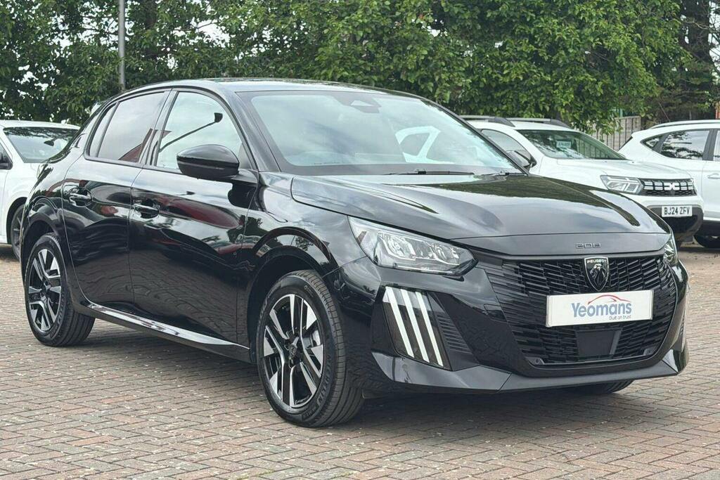 Peugeot 208 1.2 Allure Hatchback Hybrid E Dsc6 Black