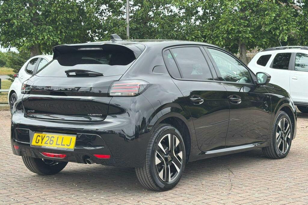 Peugeot 208 1.2 Allure Hatchback Hybrid E Dsc6 GY26LLJ Black #3